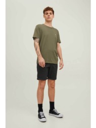 jack & jones ανδρική βερμούδα chino regular fit - 12165604 μαύρο