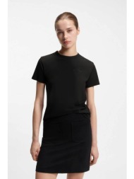 hugo boss γυναικείο τ-shirt μονόχρωμο `damacia_7` - 50561233 μαύρο