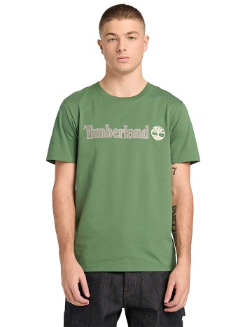 timberland ανδρικό t-shirt με logo print regular fit ``