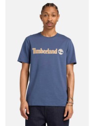 timberland ανδρικό t-shirt με logo print regular fit `` kennebec river linear logo`` - tb0a5upqeyo1 