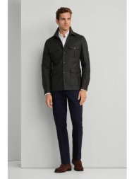 hackett ανδρικό παντελόνι chino slim fit - hm2100068r μπλε σκούρο