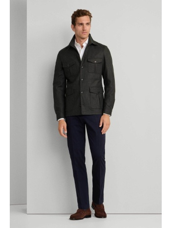 hackett ανδρικό παντελόνι chino slim fit - hm2100068r μπλε