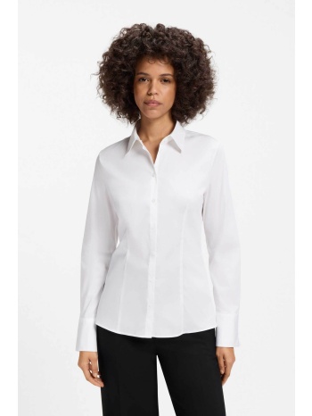 hugo boss γυναικείο πουκάμισο slim fit `the fitted` 