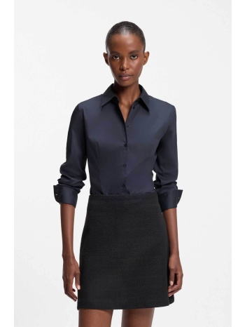 hugo boss γυναικείο πουκάμισο slim fit `the fitted` 