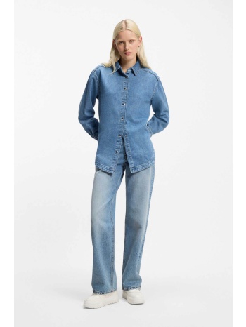 hugo boss γυναικείο τζιν παντελόνι wide fit `937_14` 