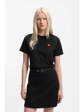 hugo boss γυναικείο t-shirt βαμβακερό με λογότυπο