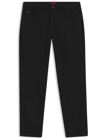hugo boss ανδρικό τζιν παντελόνι μονόχρωμο tapered fit