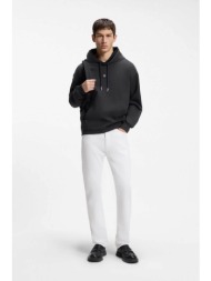 hugo boss ανδρικό τζιν παντελόνι μονόχρωμο slim fit `ηugο 708` - 50556632 λευκό