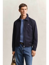 gant ανδρικό αδιάβροχο jacket με κεντημένο λογότυπο regular fit - 7006602 μπλε σκούρο
