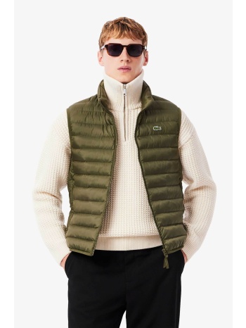 lacoste ανδρικό αμάνικο μπουφάν αδιάβροχο με καπιτονέ