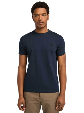 timberland ανδρικό t-shirt με κεντημένο tree logo slim fit