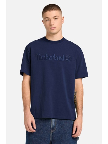timberland ανδρικό t-shirt με κεντημένο λογότυπο authentic