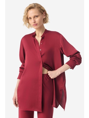 vanessa bruno γυναικείο πουκάμισο σατέν `feline` 