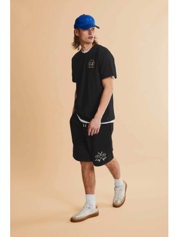 la martina ανδρική βερμούδα με ελαστική μέση και λογότυπο