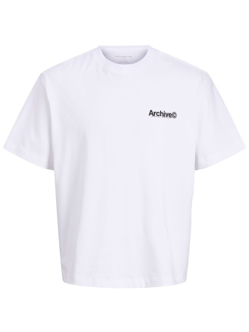 jack & jones ανδρικό t-shirt με print στο πίσω μέρος