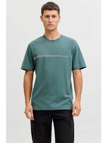 jack & jones ανδρικό t-shirt με λογότυπο regular fit 