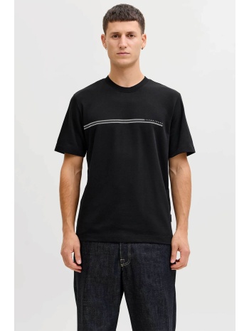 jack & jones ανδρικό t-shirt με λογότυπο regular fit 