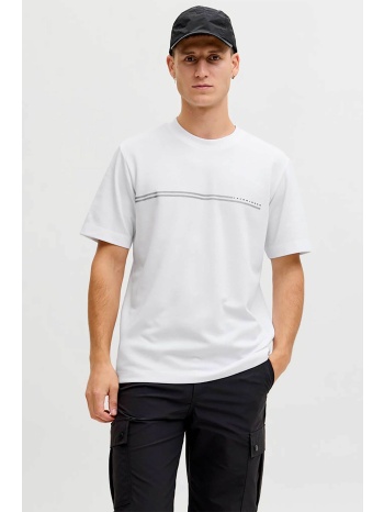 jack & jones ανδρικό t-shirt με λογότυπο regular fit 
