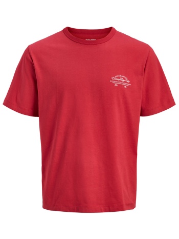 jack & jones ανδρικό t-shirt με λογότυπο regular fit 