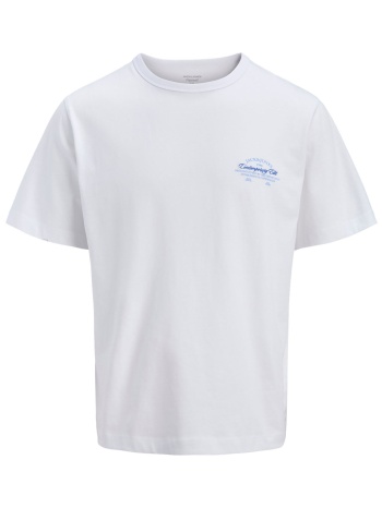 jack & jones ανδρικό t-shirt με λογότυπο regular fit 