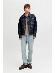 jack & jones ανδρικό τζιν παντελόνι πεντάτσεπο relaxed fit - 12289568 denim blue ανοιχτό