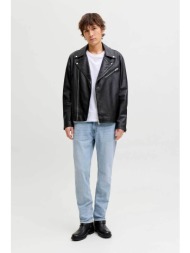 jack & jones ανδρικό τζιν παντελόνι πεντάτσεπο regular fit - 12291693 denim blue ανοιχτό