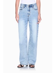 armani exchange γυναικείο τζιν παντελόνι πεντάτσεπο relaxed fit - xw000100af21338 denim blue ανοιχτό