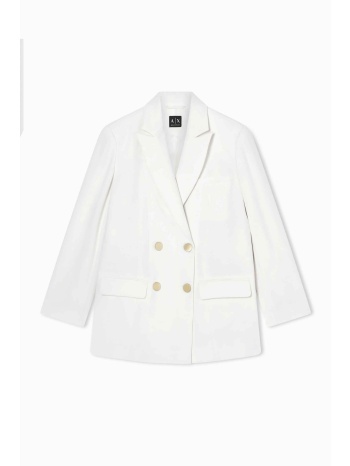 armani exchange γυναικείο σακάκι με σταυρωτό κλείσιμο 