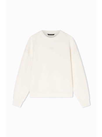 armani exchange γυναικεία μπλούζα φούτερ με λογότυπο 