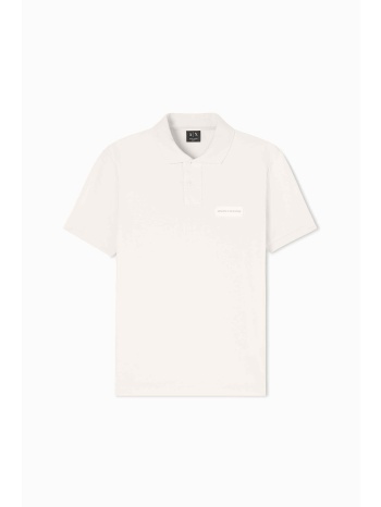 armani exchange ανδρική κοντομάνικη μπλούζα πόλο με logo