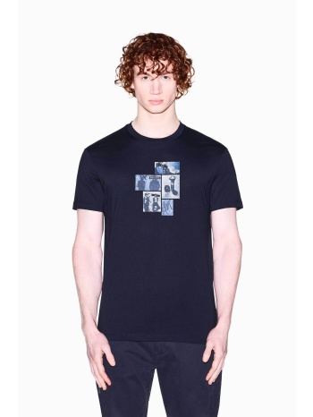 armani exchange ανδρικό t-shirt με graphic print regular