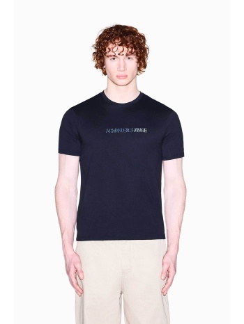 armani exchange ανδρικό t-shirt με κεντημένο λογότυπο slim