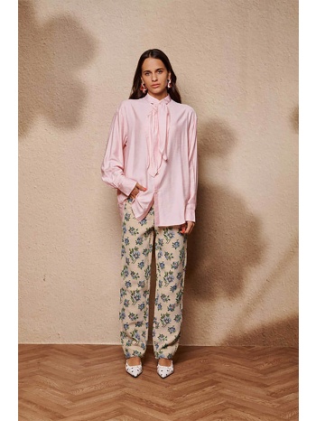 sister jane γυναικείο παντελόνι με floral print `cyrus