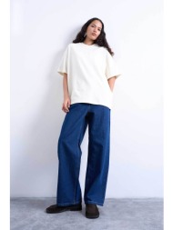 topshop γυναικείο t-shirt μονόχρωμο `tsvictoria` - 31000825 λευκό