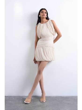 topshop γυναικείο mini φόρεμα με ντραπέ σχέδιο `svea` 