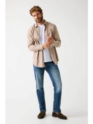 guess ανδρικό τζιν παντελόνι slim fit - m2yan2d4q42 denim blue