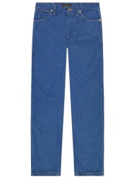 wrangler® ανδρικό τζιν παντελόνι πεντάτσεπο cowboy cut `13mwz` - 112378953 denim blue
