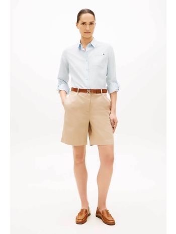tommy hilfiger γυναικεία βερμούδα chino regular fit 