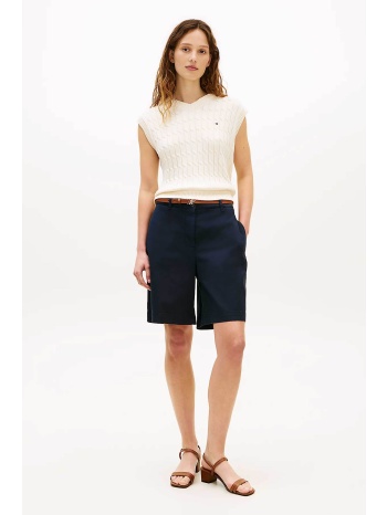 tommy hilfiger γυναικεία βερμούδα chino regular fit 