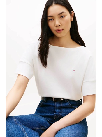 tommy hilfiger γυναικείο t-shirt με ριγέ σχέδιο και