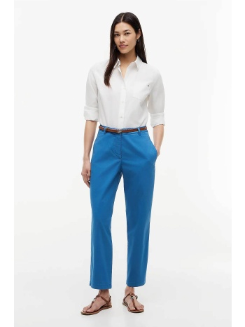 tommy hilfiger γυναικείο παντελόνι chino slim straight fit