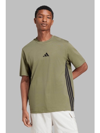 adidas ανδρικό t-shirt regular fit `essentials 3-stripes` 