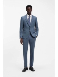 hugo boss ανδρικό κοστούμι slim fit `henry/getlin232x` - 50547345 μπλε