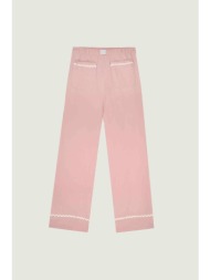 maison labiche γυναικείο παντελόνι με ελαστική μέση `maison labiche` - zwoudinkni ροζ