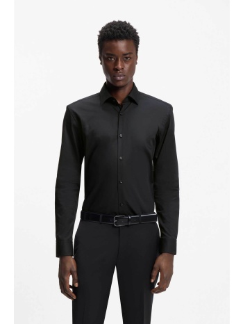 hugo boss ανδρικό πουκάμισο μονόχρωμο `c-jenno` - 50289499