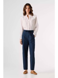 pepe jeans γυναικείο παντελόνι straight fit `alice` - pl2100076 μπλε σκούρο