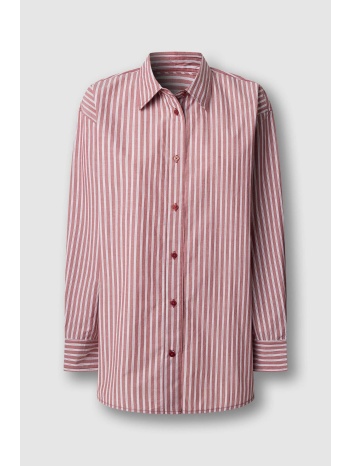 pepe jeans γυναικείο πουκάμισο με ριγέ σχέδιο `lenoir` 