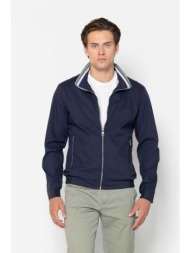 the bostonians ανδρικό bomber jacket regular fit - w2896t23a μπλε marine