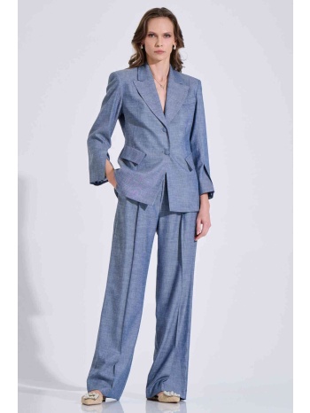 bill cost γυναικείo σακάκι μονόχρωμο - 10-410188-0 μπλε