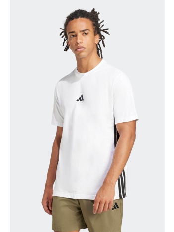 adidas ανδρικό t-shirt regular fit `essentials 3-stripes` 